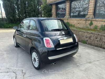 Fiat 500  1.2 by benzina 69cv Nero usata Roma