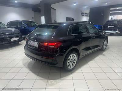 Audi A3 A3 SPB 30 TDI S tronic Business Nero usata Favara