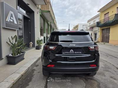 Jeep Compass 130 Cv Limited+Fari Led+Retrocamera+Cerchi 18 ( Senza Vincoli Finanziari ) Nero usata Sava