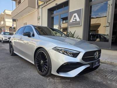 Mercedes-Benz Classe A A 180 d Automatic AMG Line Premium+Cerchi 19+Virtual.. Grigio usata Sava