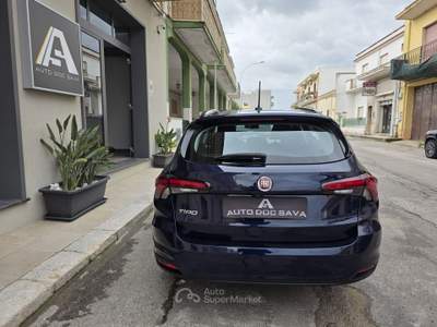 Fiat Tipo Mjt S&S SW City Life+Fari Led+Retrocamera (Senza Oblighi Finanziari ) Blu/Azzurro usata Sava