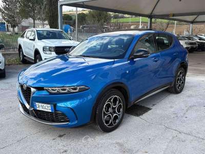 Alfa Romeo Tonale Tonale 1.6 Ti 130cv tct6-TETTO PANORAMICO-1 PROP- Blu/Azzurro usata Osimo