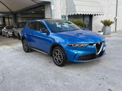 Alfa Romeo Tonale Tonale 1.6 Ti 130cv tct6-TETTO PANORAMICO-1 PROP- Blu/Azzurro usata Osimo