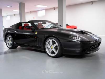 Ferrari 575M SUPERAMERICA HANDLING GTC -CARBO BRAKES-ITALIANA-SERVICE FERRARI Nero usata Coccaglio