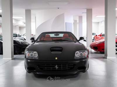 Ferrari 575M SUPERAMERICA HANDLING GTC -CARBO BRAKES-ITALIANA-SERVICE FERRARI Nero usata Coccaglio