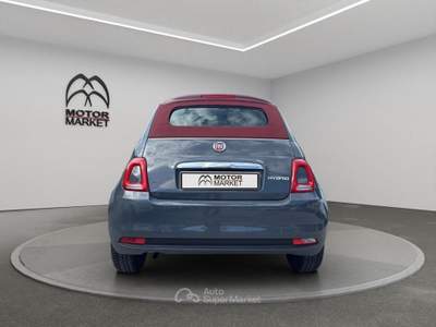 Fiat 500C 1.0 FireFly Hybrid Cult Grigio usata Roma