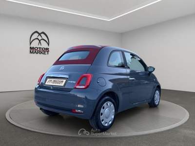 Fiat 500C 1.0 FireFly Hybrid Cult Grigio usata Roma