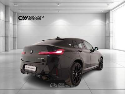 BMW X4 20 d Mild Hybrid 48V Msport xDrive Steptronic Nero usata Padova