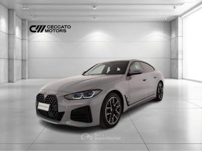 BMW Serie 4 Gran Coupé 420d 420 d Mild Hybrid 48V Msport xDrive Steptronic Grigio usata Padova