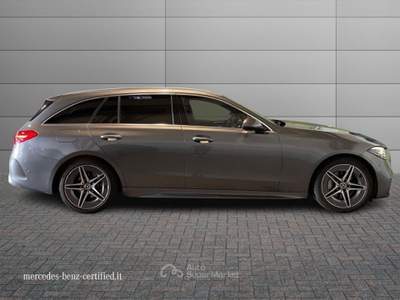 Mercedes-Benz Classe C  - c sw 220 d mhev amg line advanced 19 Grigio usata Ancona
