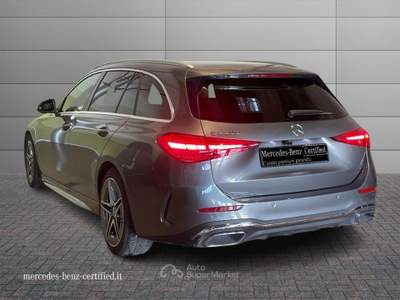 Mercedes-Benz Classe C  - c sw 220 d mhev amg line advanced 19 Grigio usata Ancona