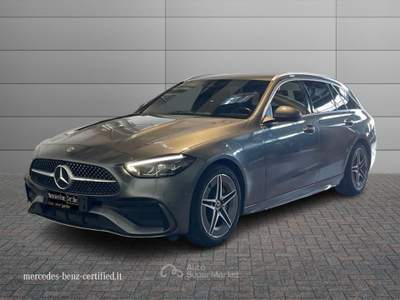 Mercedes-Benz Classe C  - c sw 220 d mhev amg line advanced 19 Grigio usata Ancona