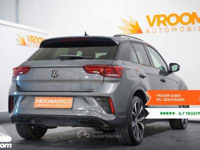 Volkswagen T-Roc T-Roc 2.0 TDI SCR 150 CV DSG 4MOTION R-Line Grigio usata Olbia