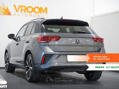 Volkswagen T-Roc T-Roc 2.0 TDI SCR 150 CV DSG 4MOTION R-Line Grigio usata Olbia