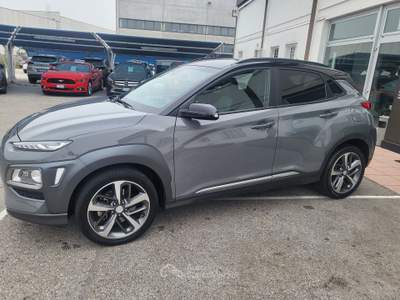 Hyundai Kona 1.6 CRDI 136 CV DCT Style 4wd Grigio usata Veggiano