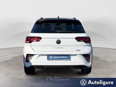Volkswagen T-Roc 2.0 TDI SCR R-Line DSG 4MOTION Bianco usata Lerici