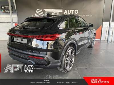 Audi Q5 Q5 Sportback 2.0 tdi mhev+ S line edition quattro Nero usata Napoli