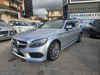 Mercedes-Benz Classe C C 220 d Auto 4Matic Coupé Premium Plus Argento usata Aprilia