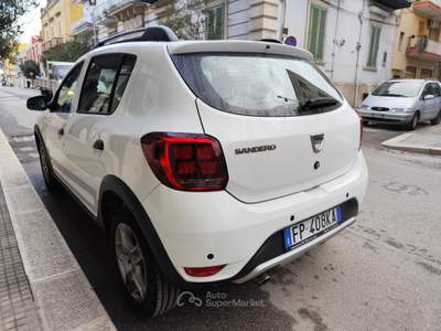 Dacia Sandero Stepway 0.9 TCe 90CV BENZINA PERFETTA Bianco usata CORATO