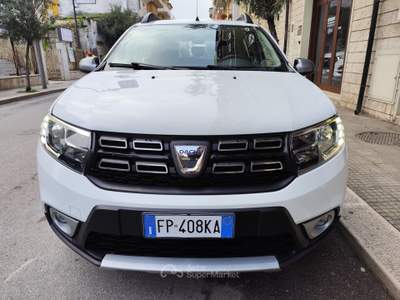 Dacia Sandero Stepway 0.9 TCe 90CV BENZINA PERFETTA Bianco usata CORATO