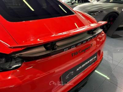 Porsche Cayman 718 T Arancione usata Mottola