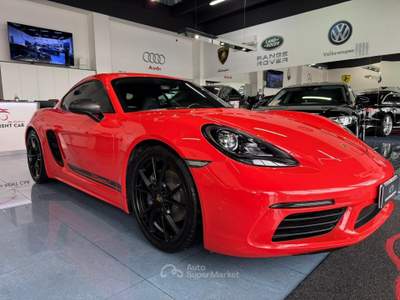 Porsche Cayman 718 T Arancione usata Mottola