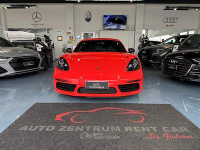 Porsche Cayman 718 T Arancione usata Mottola