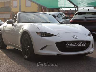 Mazda MX-5 130CV 6 Marce – Pelle, Navi, PDC Pronta da Immatricolare Bianco usata Villongo