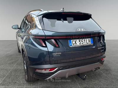 Hyundai Tucson 1.6 HEV 4wd 230cv Exellence Auto Verde usata Ciriè