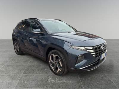 Hyundai Tucson 1.6 HEV 4wd 230cv Exellence Auto Verde usata Ciriè