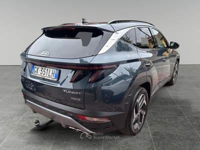 Hyundai Tucson 1.6 HEV 4wd 230cv Exellence Auto Verde usata Ciriè