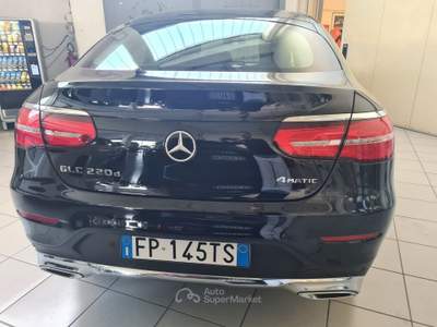 Mercedes-Benz GLC GLC 220 d coupe ' 4Matic Sport ! unico Proprietario Nero usata Parma