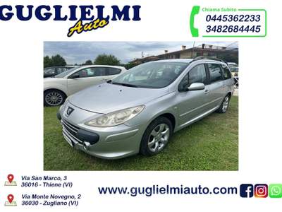 Peugeot 307 1.6 16V HDi FAP 110CV SW Argento usata Montecchio Precalcino