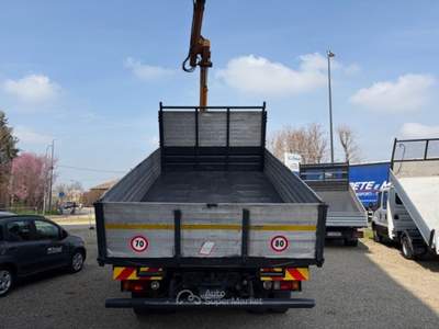 Iveco Massif GRU EFFER 9600+RIBALTABILE TRILATERALE 2 ASSI PNEUMATICO Giallo usata REGGIO EMILIA