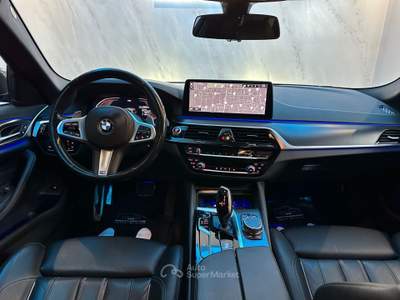BMW Serie 5 540d 540 540d 48V xDrive Touring Msport Grigio usata Prato
