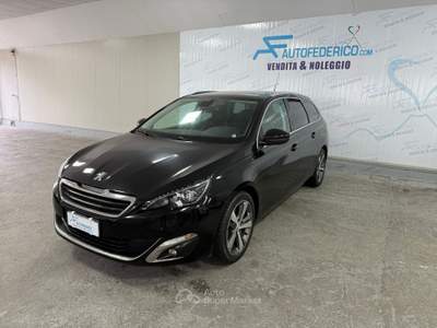 Peugeot 308 Peugeot 308 1.6 Hdi 120cv station Wagon Nero usata Pompei