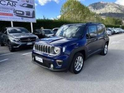 Jeep Renegade 1.6 mjt Limited 2wd 120cv Blu/Azzurro usata Piana degli Albanesi