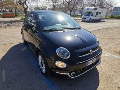 Fiat 500 1.2 EasyPower Lounge 2016 Nero usata Barletta