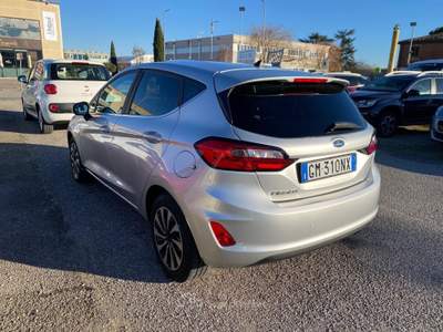 Ford Fiesta 1.1 75 CV 5 porte Titanium Argento usata Sinalunga