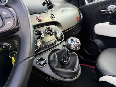 Fiat 500 1.2 Cabrio Sport pelle Navi C manuale Nero usata Roma