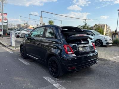 Fiat 500 1.2 Cabrio Sport pelle Navi C manuale Nero usata Roma