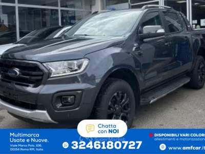 Ford Ranger Wildtrack, 4x4 doppia cabina, 2.0 TDCi, el Grigio usata Roma
