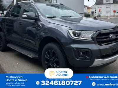 Ford Ranger Wildtrack, 4x4 doppia cabina, 2.0 TDCi, el Grigio usata Roma