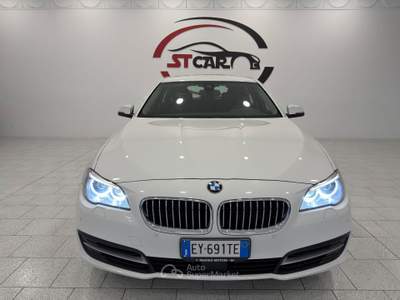 BMW Serie 5 535d F11 535xd 313cv Touring - TUTTI I TAGLIANDI Bianco usata Caresanablot