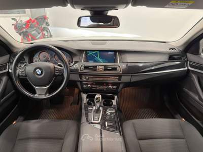 BMW Serie 5 535d F11 535xd 313cv Touring - TUTTI I TAGLIANDI Bianco usata Caresanablot