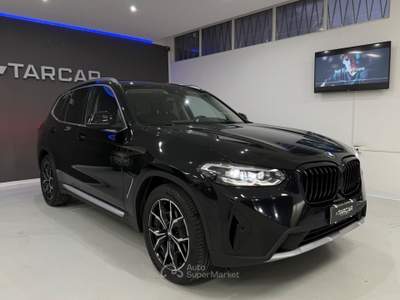BMW X3 sDrive18d 2.0 150cv PELLE/VIRTUAL Nero usata Mesagne
