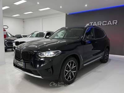 BMW X3 sDrive18d 2.0 150cv PELLE/VIRTUAL Nero usata Mesagne