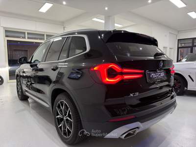 BMW X3 sDrive18d 2.0 150cv PELLE/VIRTUAL Nero usata Mesagne