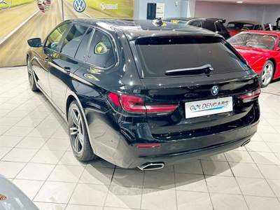 BMW Serie 5 520d 520d Touring mhev 48V Business auto Nero usata Palermo