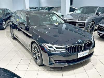 BMW Serie 5 520d 520d Touring mhev 48V Business auto Nero usata Palermo